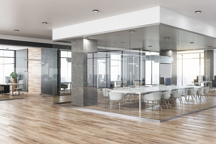 Janitorial services by Smart Clean Building Maintenance, Inc.