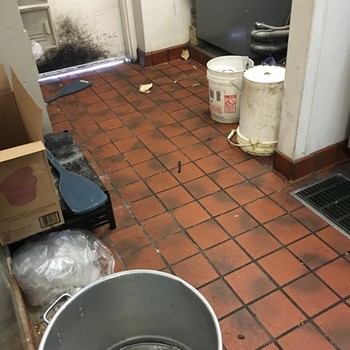 Before Restaurant Cleaning